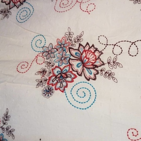 Heart Soul Swiss Dot Embroidered Skirt Size 3 - Picture 2 of 6